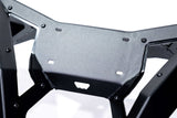 2017-2024 Can Am X3 Maverick Volt Series Rear Bumper detailing the lightweight aluminum skid plate finish.