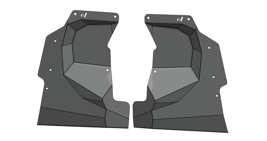 Can-Am Maverick X3 Wheel Well Liners CT Race Worx