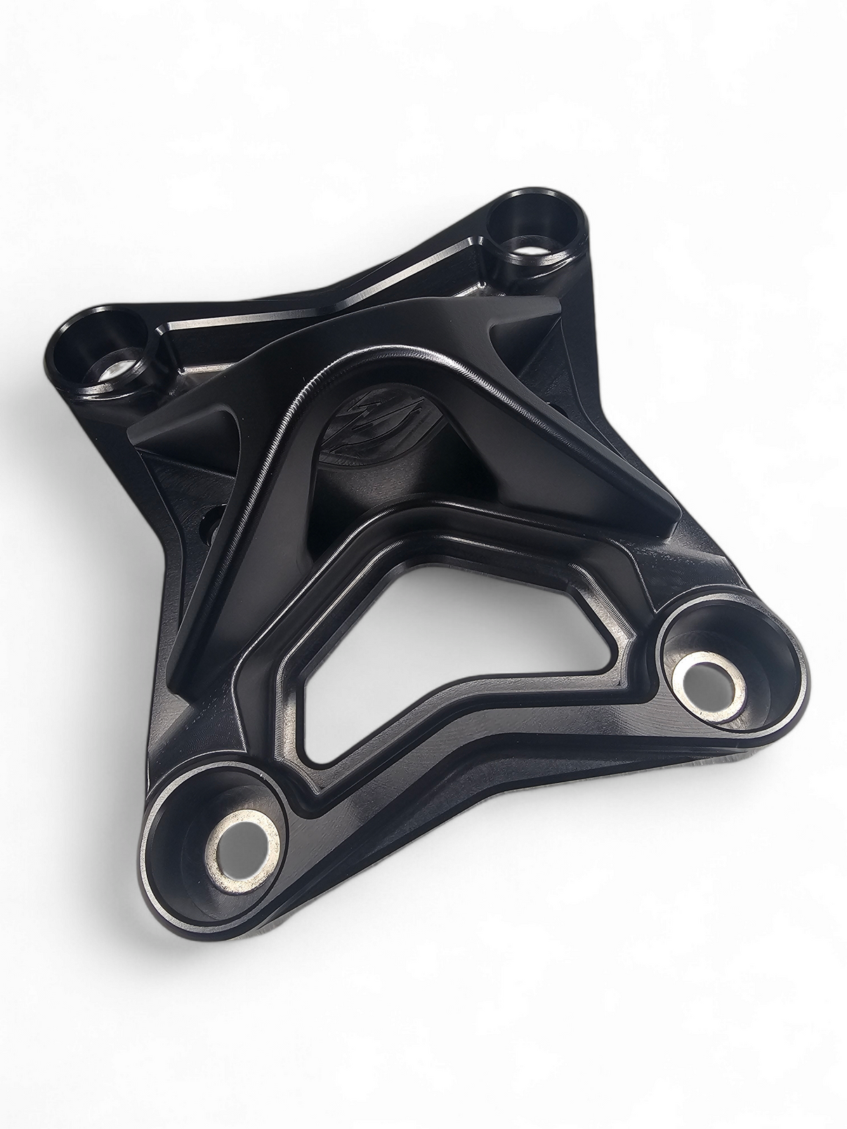 Can-Am Maverick X3 XL Radius Rod Plate with Tow Hook (Black)