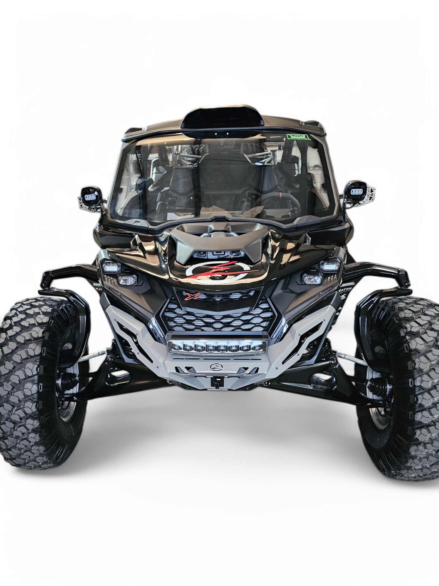 2024 to Current Maverick R Volt Front Winch Bumper