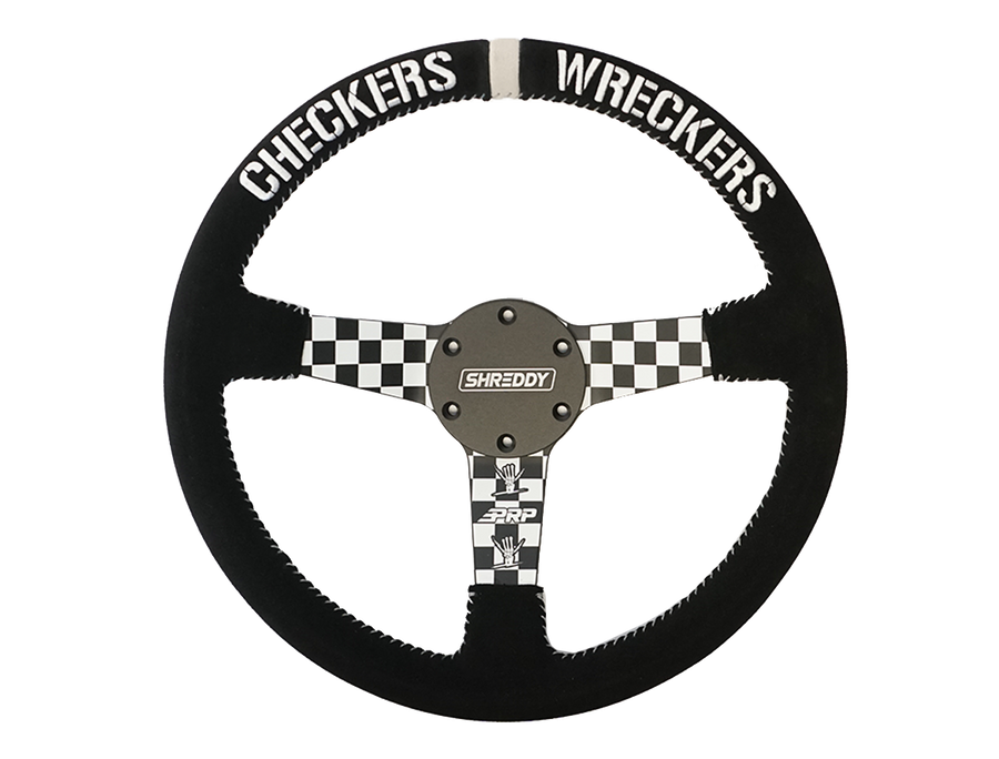 Checkered Deep Dish Steering Wheel PRP