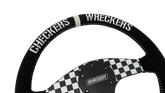 Checkered Flat Steering Wheel PRP