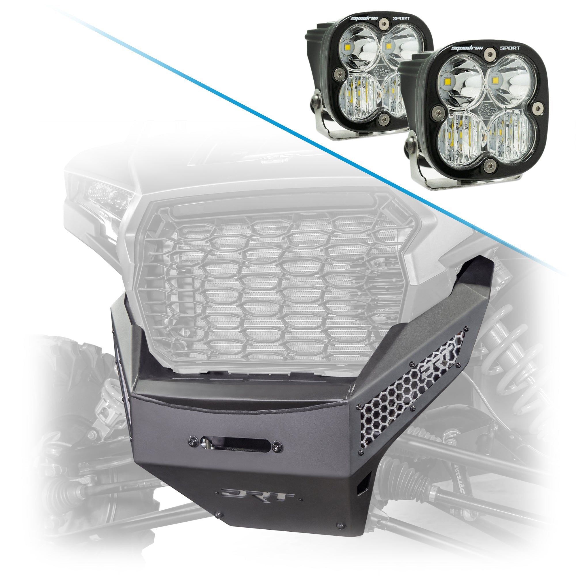 DRT Polaris RZR 2024+ XP 1000/4 Front Winch Bumper