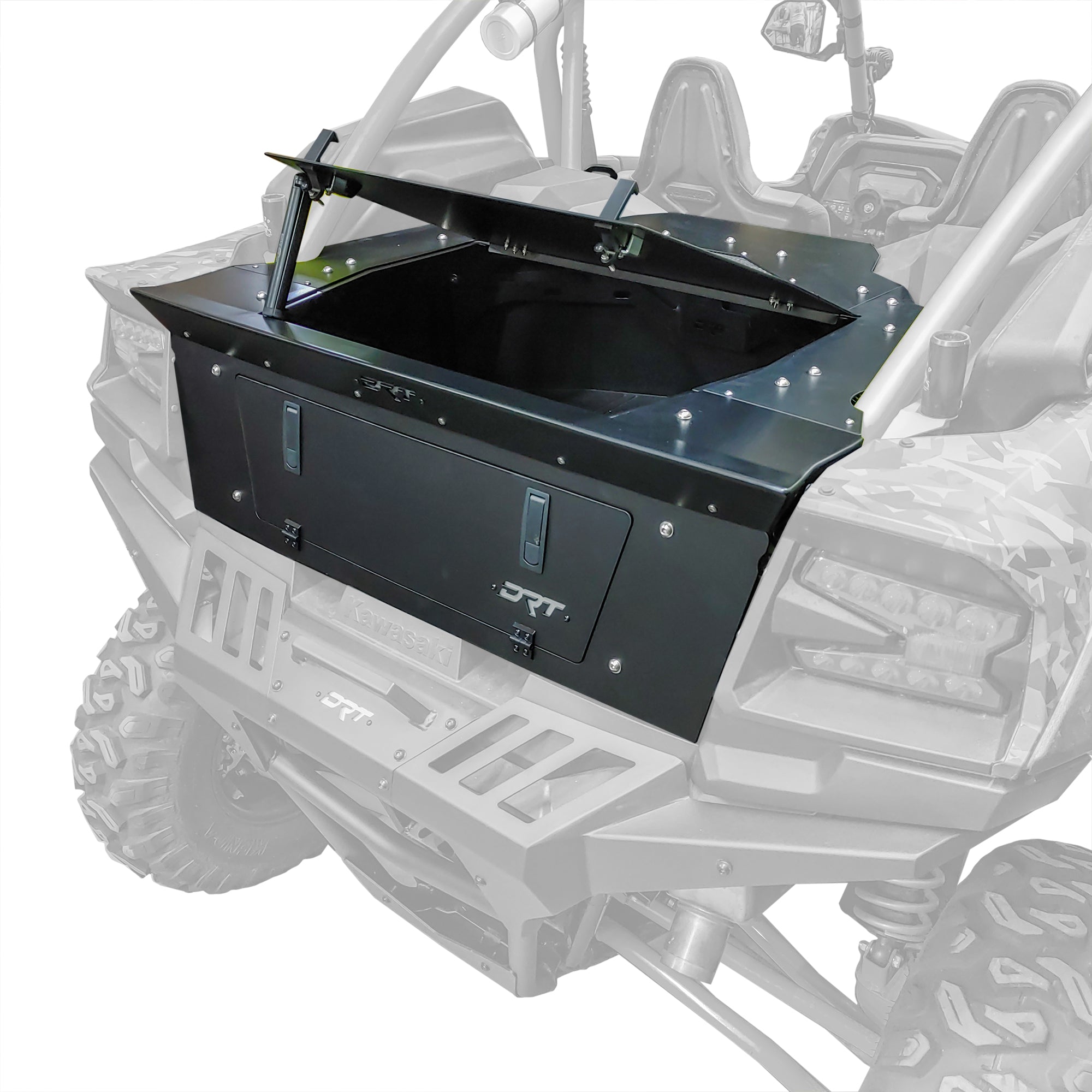 Kawasaki KRX 1000/4 HD Aluminum Storage/Trunk Enclosure