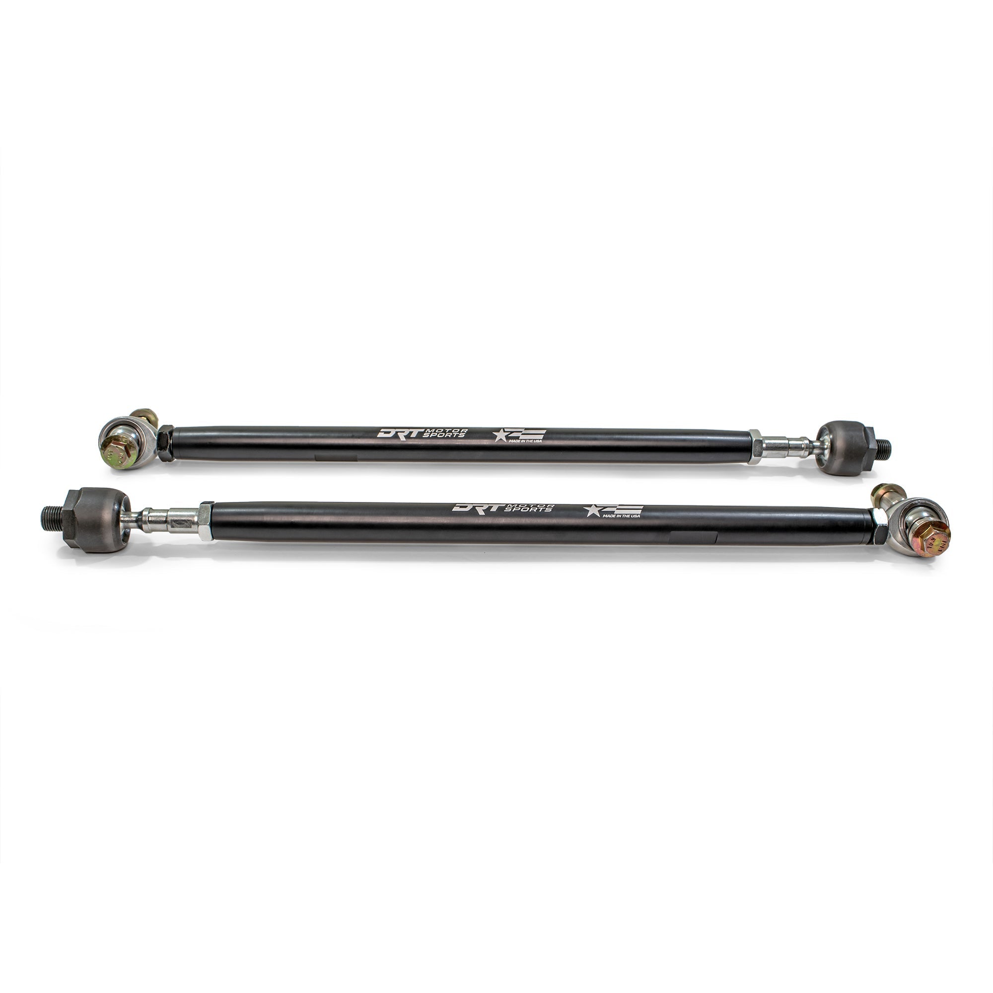 DRT Polaris RZR Turbo S/S4 HD Billet Aluminum Tie Rod Kit, (M16 Rack)