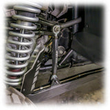 DRT RZR Polaris Pro XP Billet Aluminum Hex Bar Adjustable Sway Bar Link Kit, Rear (M10)