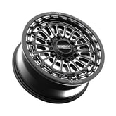 Delta 6R UTV Beadlock Wheel (Satin Black Contrast Cut) Metal FX Offroad
