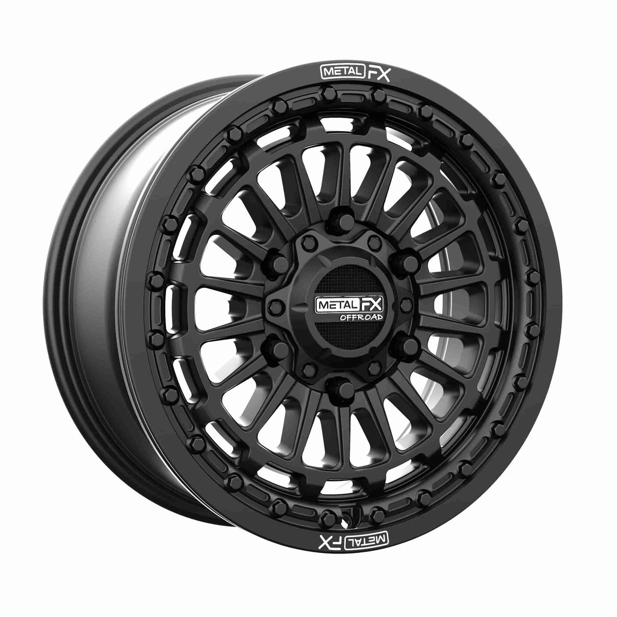 Delta 6R UTV Beadlock Wheel (Satin Black) Metal FX Offroad