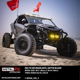 Delta 6R UTV Beadlock Wheel (Satin Black) Metal FX Offroad