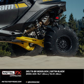 Delta 6R UTV Beadlock Wheel (Satin Black) Metal FX Offroad