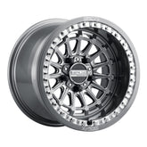 Delta R UTV Beadlock Wheel (Gunmetal Contrast Cut) Metal FX Offroad