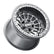 Delta R UTV Beadlock Wheel (Gunmetal Contrast Cut) Metal FX Offroad