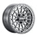 Delta R UTV Beadlock Wheel (Gunmetal Contrast Cut) Metal FX Offroad