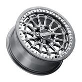 Delta R UTV Beadlock Wheel (Gunmetal Contrast Cut) Metal FX Offroad