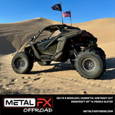 Delta R UTV Beadlock Wheel (Gunmetal Contrast Cut) Metal FX Offroad