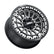 Delta R UTV Beadlock Wheel (Satin Black Contrast Cut) Metal FX Offroad