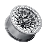 Delta UTV Beadlock Wheel (Gunmetal Contrast Cut) Metal FX Offroad