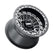 Delta UTV Beadlock Wheel (Satin Black Contrast Cut) Metal FX Offroad