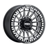 Delta UTV Beadlock Wheel (Satin Black Contrast Cut) Metal FX Offroad