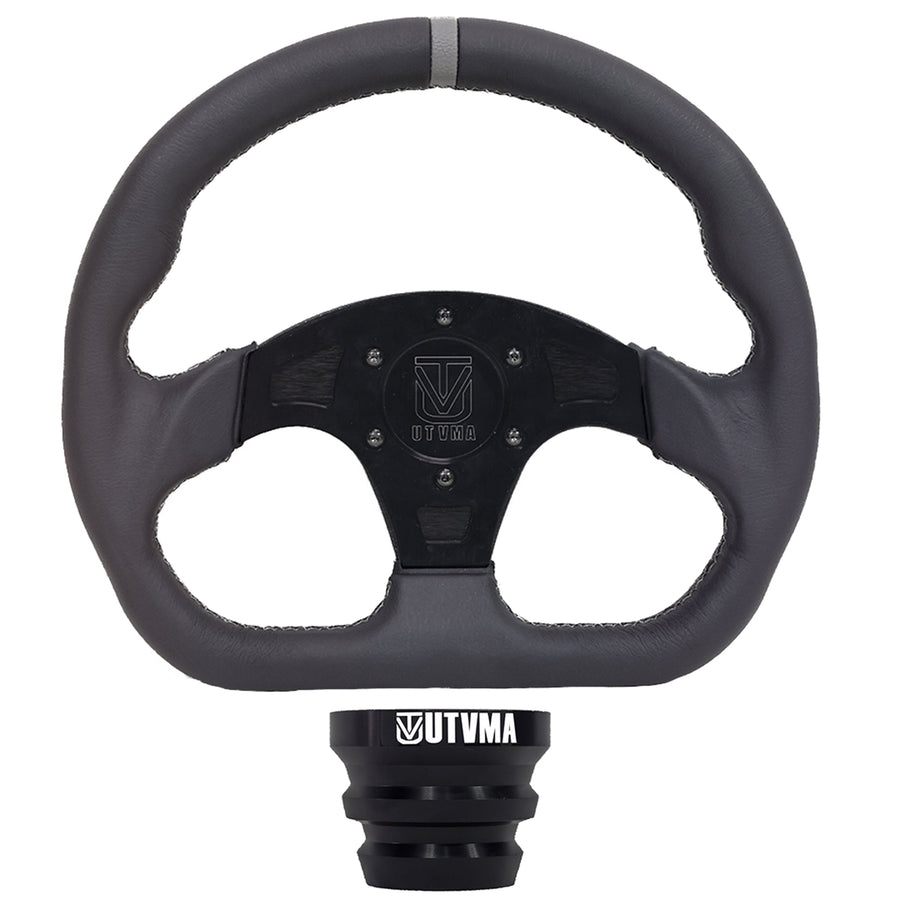 DriftX Leather Steering Wheel with Hub UTVMA
