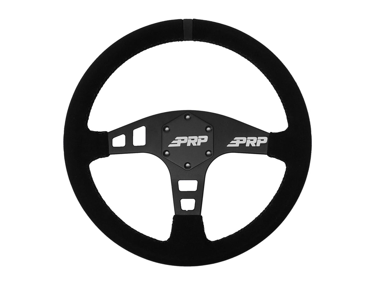 Flat Suede Steering Wheel PRP