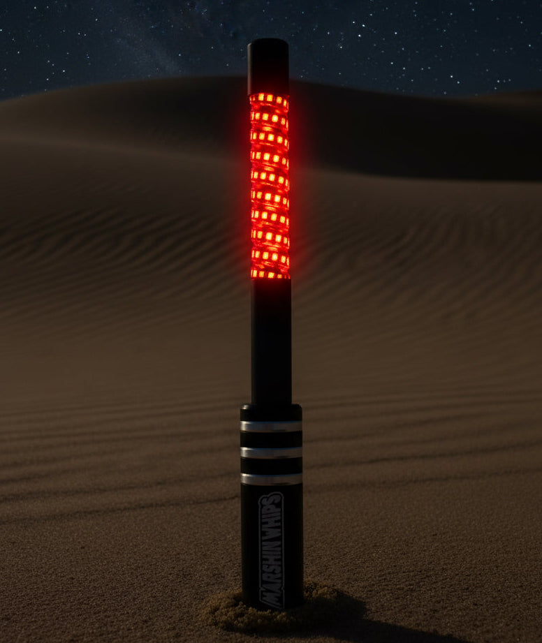 Game Changer LED Whip with Premium Bronze Base (Single) Marshin Whips