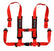 Polaris RZR 4-Point Harness Seat Pass Through Kit (2 Seats) with Override Clip