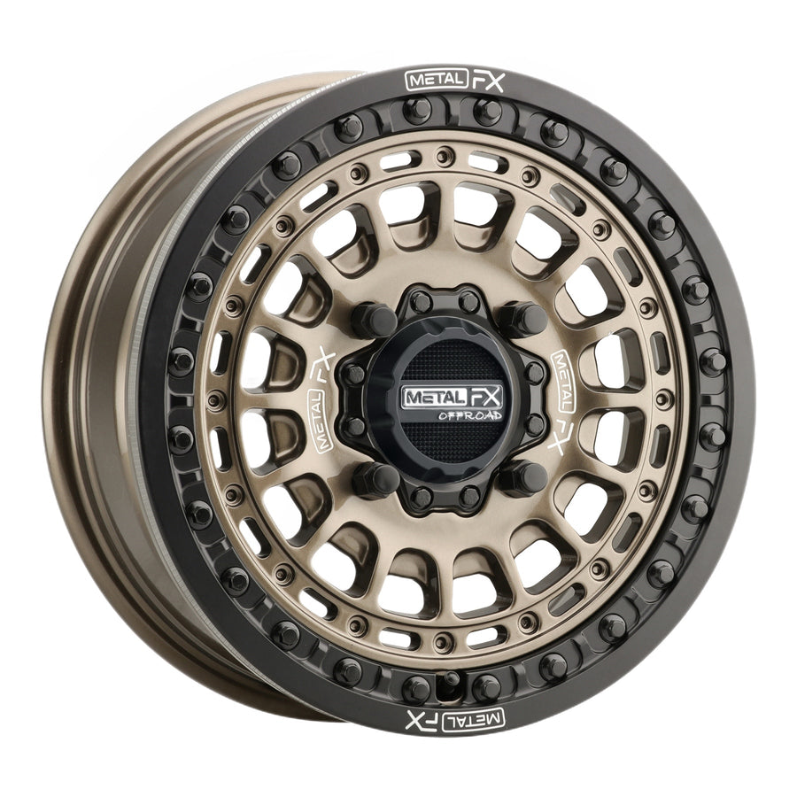 Hitman UTV Beadlock Wheel (Bronze) Metal FX Offroad