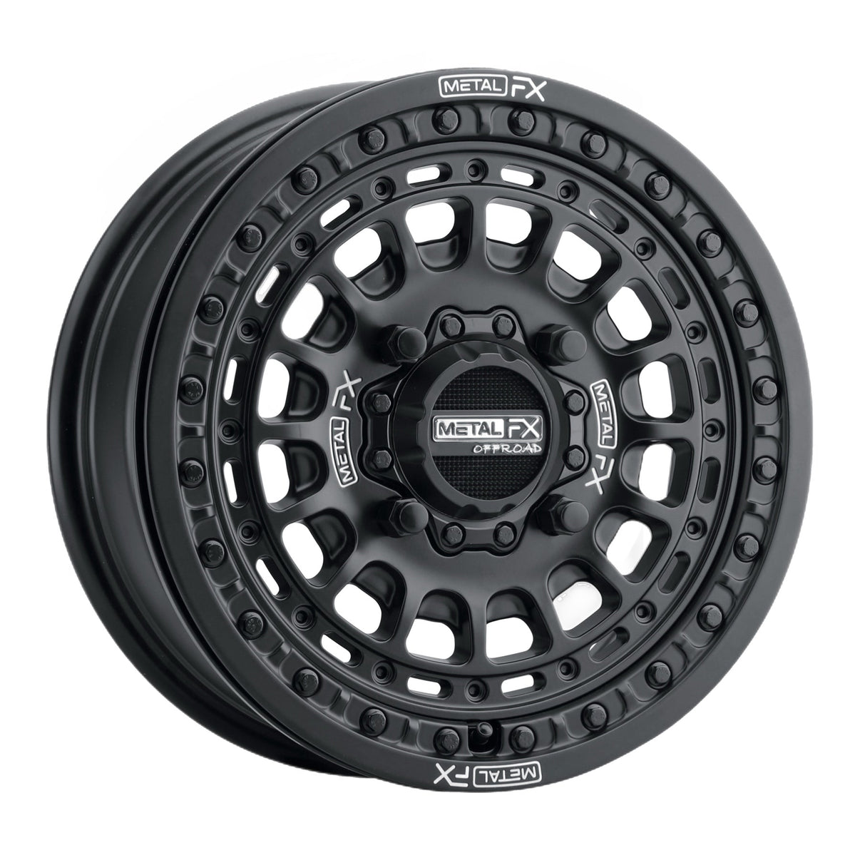 Hitman UTV Beadlock Wheel (Satin Black) Metal FX Offroad