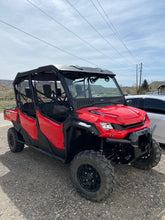 Honda Pioneer 1000 Vented Glass Windshield Bent Metal Off-Road