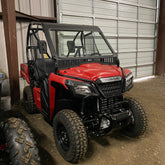 Honda Pioneer 500/520 Vented Glass Windshield Bent Metal Off-Road