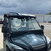 Honda Pioneer 500/520 Vented Glass Windshield Bent Metal Off-Road