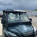 Honda Pioneer 500/520 Vented Glass Windshield Bent Metal Off-Road