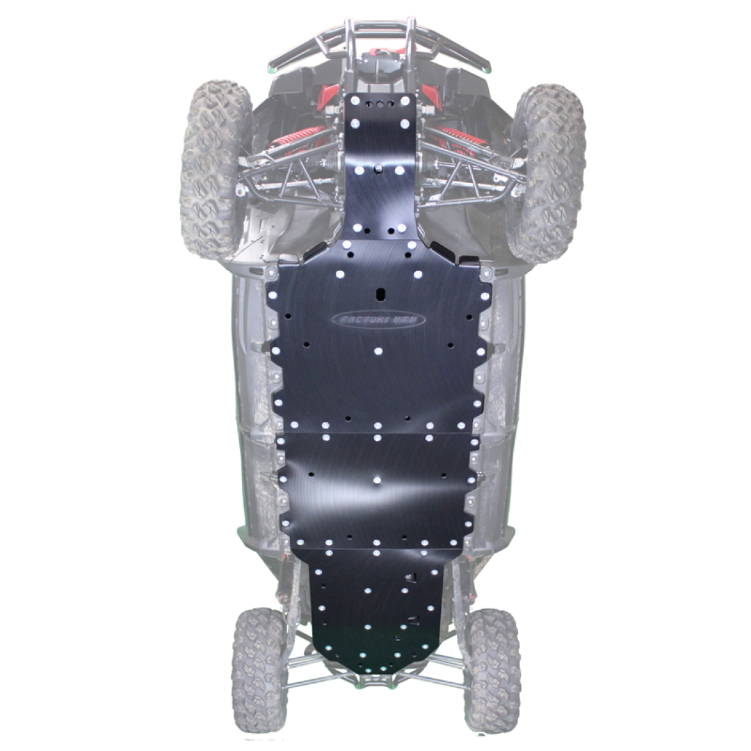 Honda Talon 1000 4 UHMW Skid Plate and Rock Sliders Factory UTV