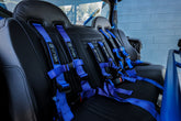 Honda Talon Rear Bench Seat with Harnesses UTVMA