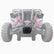 Honda Talon UHMW Front Diff Standalone Skid Plate Factory UTV