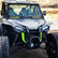 Honda Talon Vented Glass Windshield Bent Metal Off-Road