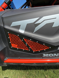 Vented Honda Talon Lower Doors by AJK Offroad Close Up of Front Talon Door