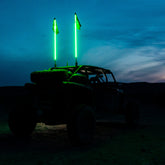 Hyper Color LED Lighted Whip with Mount (Single) 5150 Whips