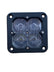 Race Light Pod Flush Mount Plate