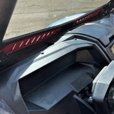 Kawasaki KRX Vented Glass Windshield Bent Metal Off-Road