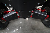 Kawasaki Ridge UHMW A-Arm Guards Factory UTV