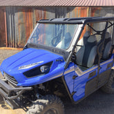 Kawasaki Teryx (2012-2015) Vented Glass Windshield Bent Metal Off-Road