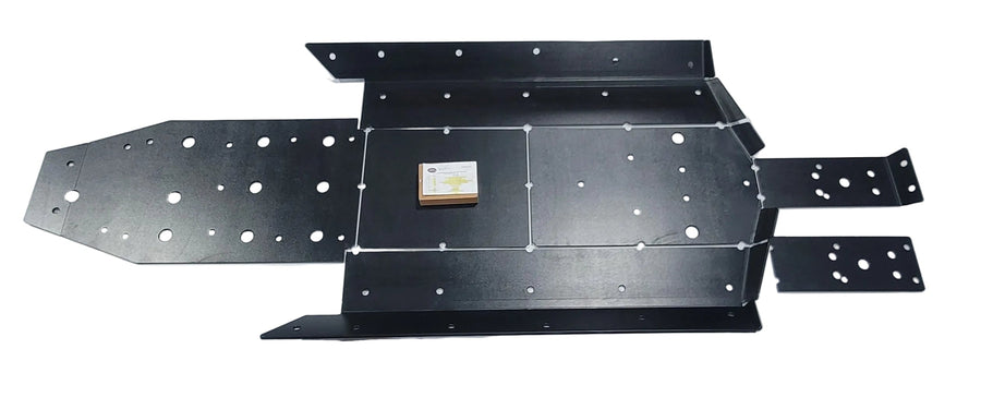 Kawasaki Teryx 4 (2026) Full Skid Plate with Integrated Sliders Trail Armor