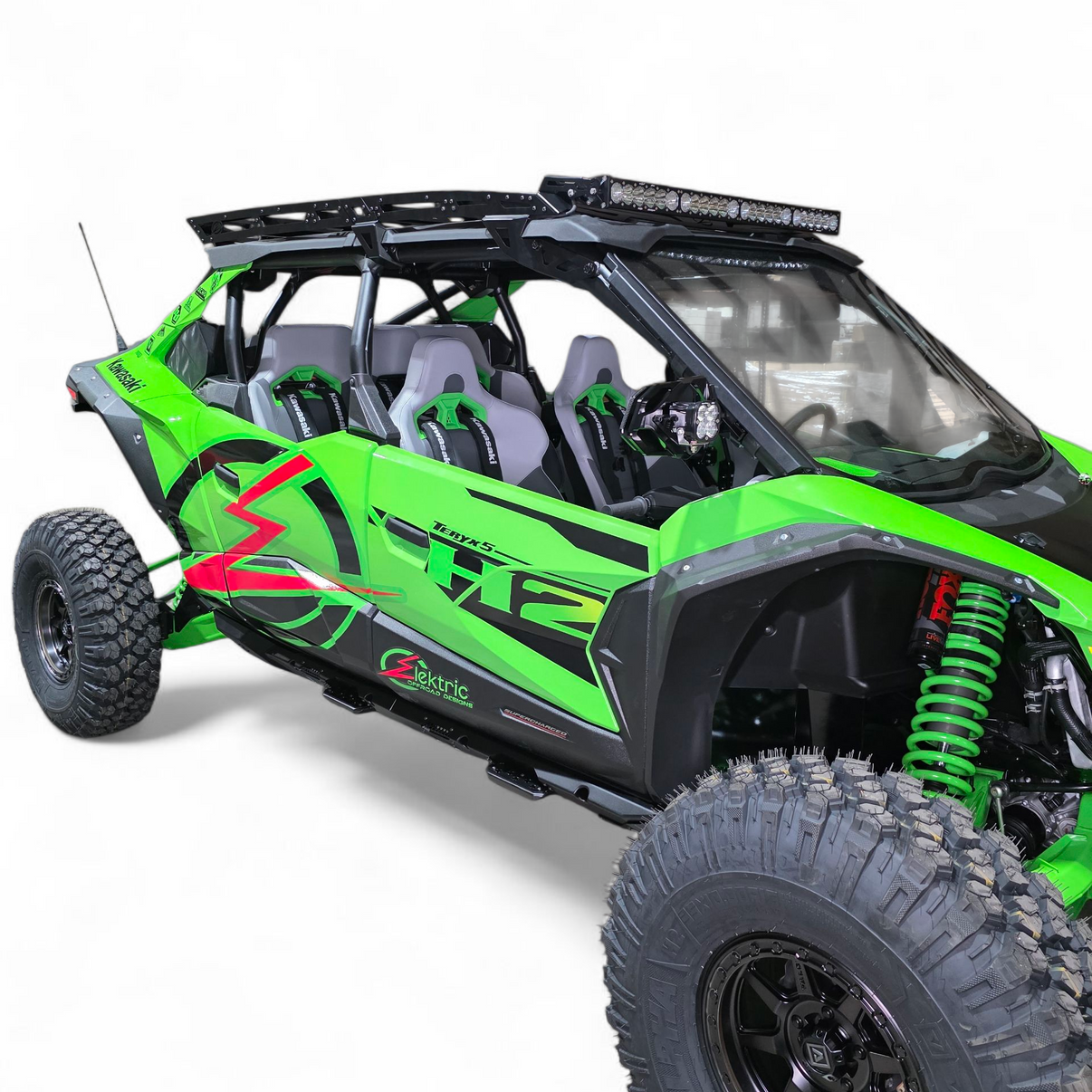 Kawasaki Teryx H2 Volt Rock Steps Elektric Offroad
