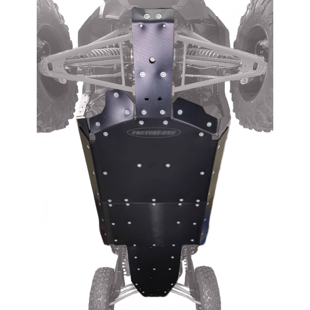 Kawasaki Teryx KRX 4 UHMW Skid Plate and Rock Sliders Factory UTV