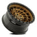 Typhoon Truck Wheel (Smoked Bronze Center Gloss Black Lip)