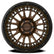 Slayer Truck Wheel (Smoked Bronze Center Gloss Black Lip)