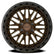 Alpha Truck Wheel (Smoked Bronze Center Gloss Black Lip)
