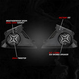 2024-2025 Can-Am® Maverick R, Phase-2 A-Spec 800watt 4-Speaker System